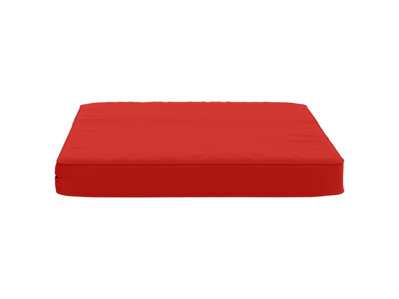 Lot de 4 coussins de siège, coussins d'assise vught 100 % polyester rouge cf60735 - Conforama D