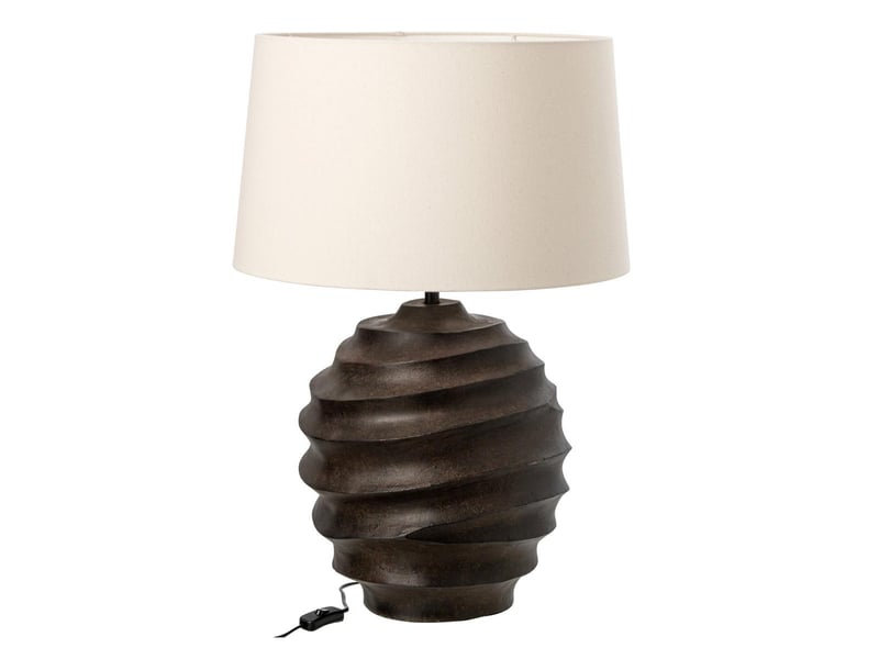  Lampe à poser design thibaut 43cm marron  - Conforama A