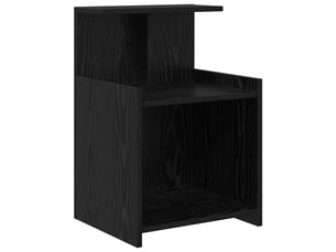 Table de chevet - cabinet de chevet - table de nuit chêne noir 40 x 35 x 60 cm bois d'ingénierie