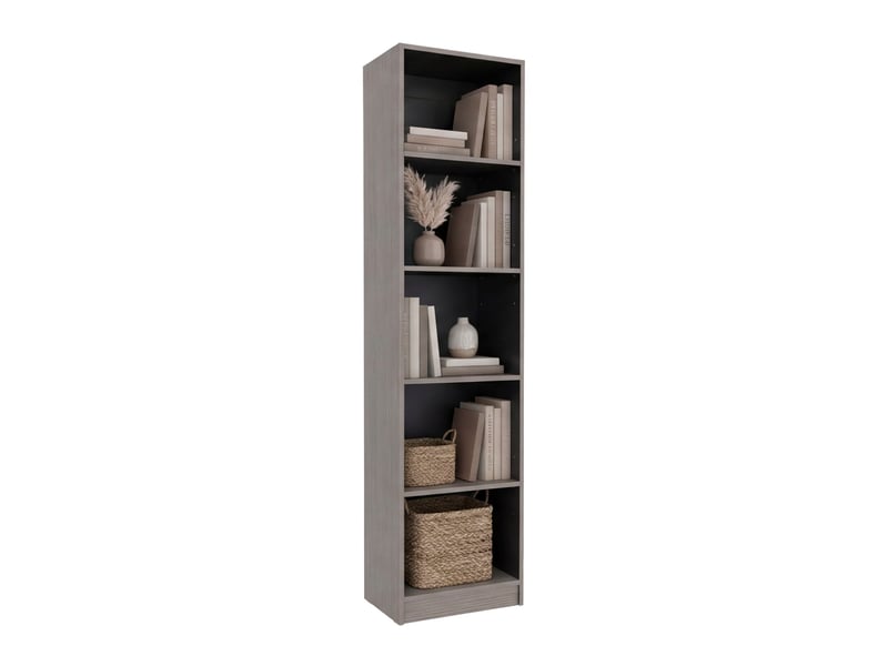  Bibliothèque home de 181 cm, wengé (réf. Epw 13882)  - Conforama D