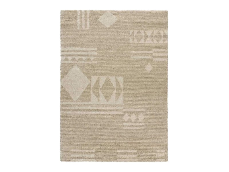  Atticgo venus tapis rectangulaire scandinave beige, 100% polypropylène face, dos jute venus68111 - Conforama A