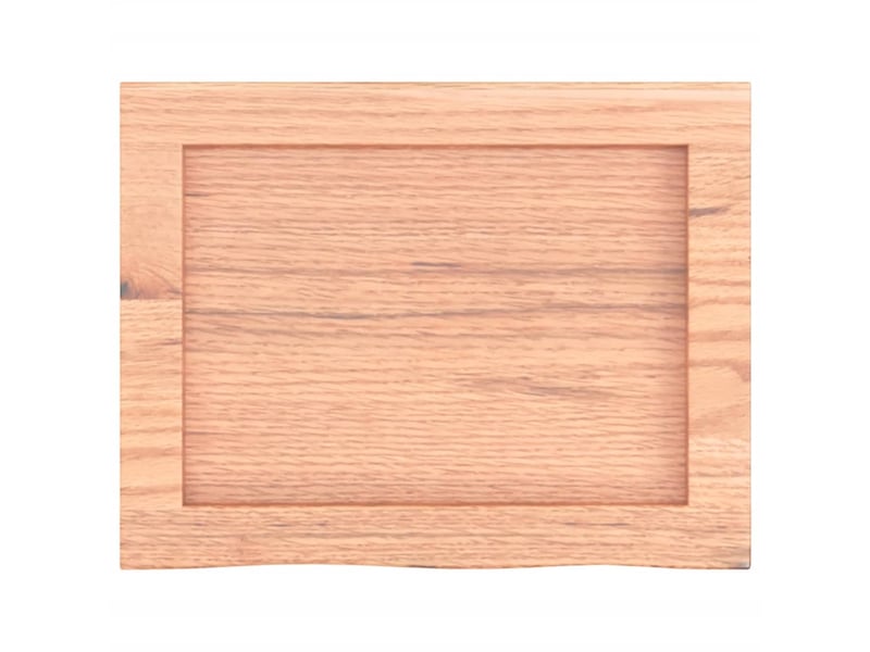  Comptoir de salle de bain, plan de travail marron 40x30x(2-4) cm bois traité cf65797  - Conforama D
