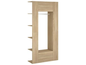 Armoire     <strong></strong> <strong></strong> coloris beige largeur 97.5 cm