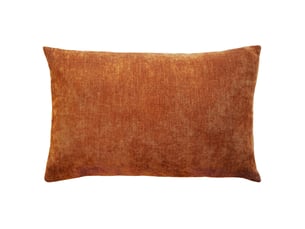 Coussin décoratif rectangulaire déhoussable en velours chenille 40x60 cm