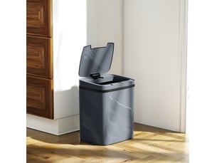 Poubelle automatique 15 l 27,6 x 21,4 x 33,5 cm grise