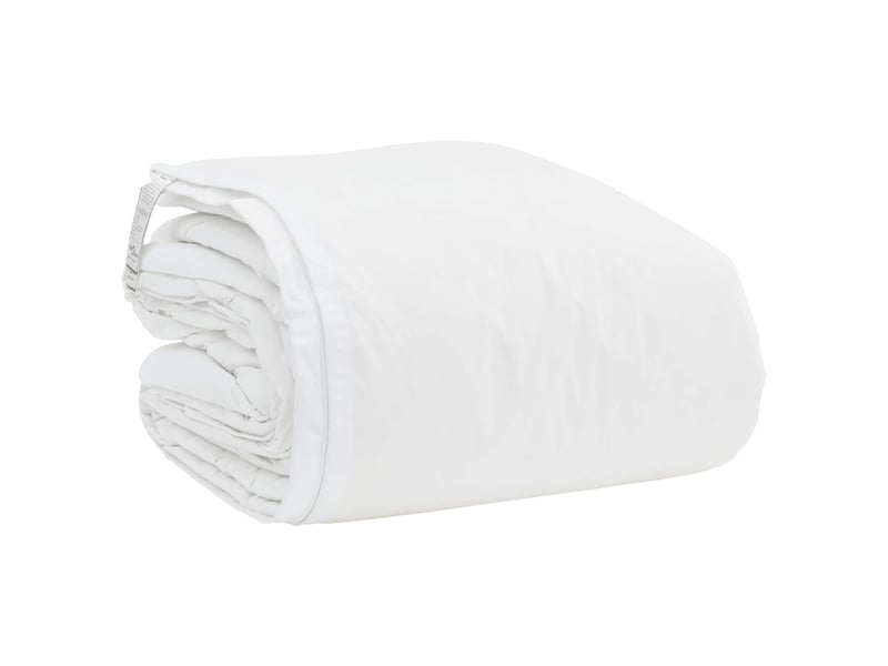 Ensemble de duvet avec oreiller 3 pièces - couette blanc plume de canard  - Conforama D