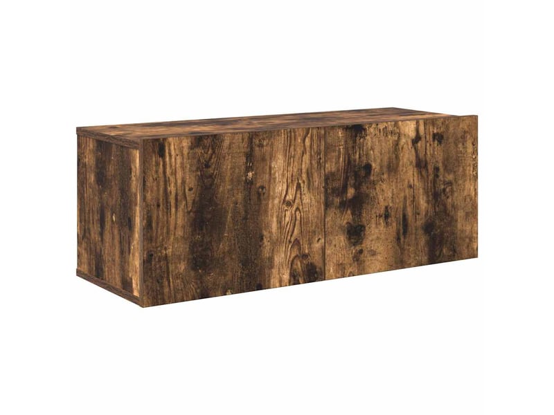  Ensemble de meubles tv 5 pcs chêne fumé bois d'ingénierie shl60198  - Conforama E