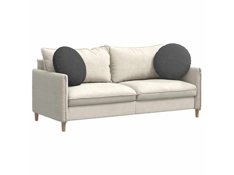  Lot de 2 coussins de siège, coussins décoratifs tissu en velours côtelé gris foncé cf59805  - Conforama C