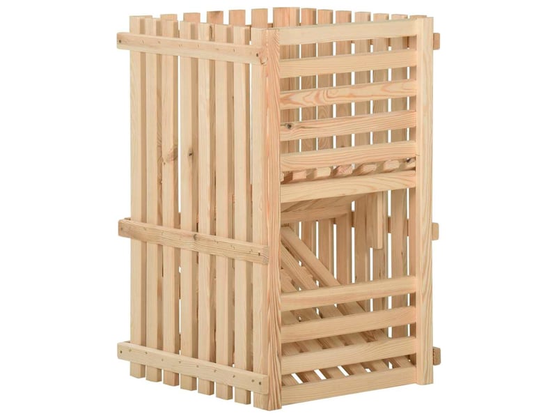  Boîte à pommes de terre 50x50x50 cm bois de pin solide  - Conforama B