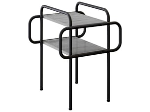 Table basse rectangulaire coloris gris  