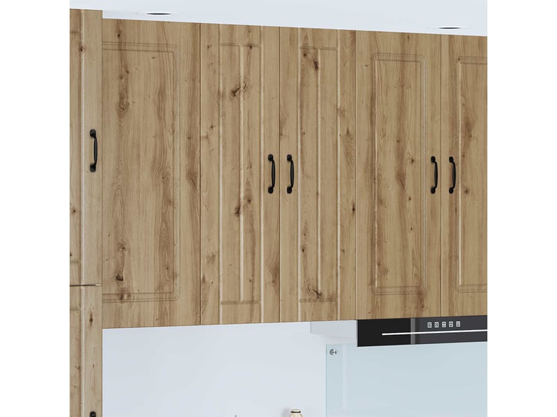 Meuble mural de cuisine, armoire de cuisine chêne artisanal 60x31x100cm shl6639 - Conforama B