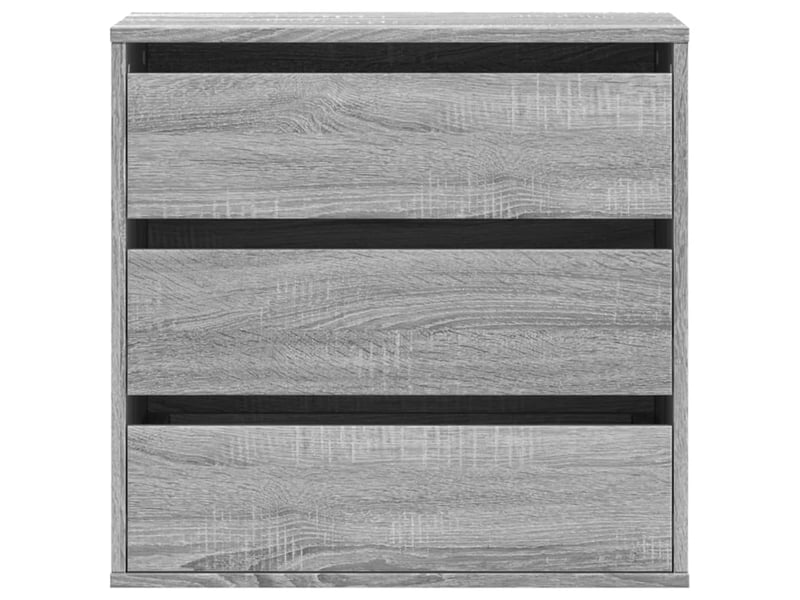 Commode chambre adulte, commode d'angle sonoma gris 60x41x58 cm bois d'ingénierie  - Conforama D