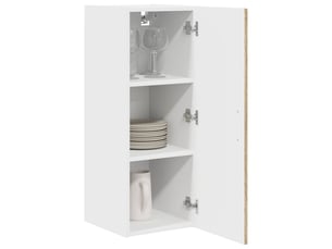 Meuble mural de cuisine | armoire de cuisine chêne sonoma 30x31x80cm