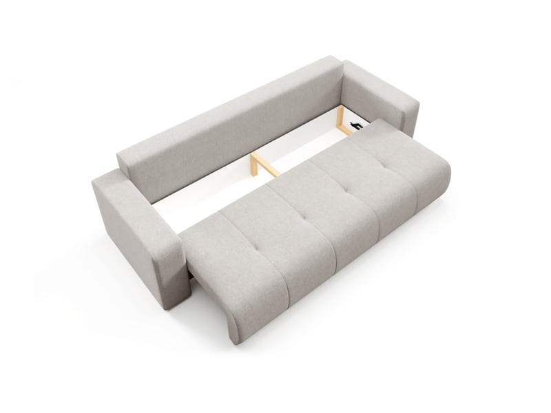  Canapé convertible molinio gris  - Conforama E