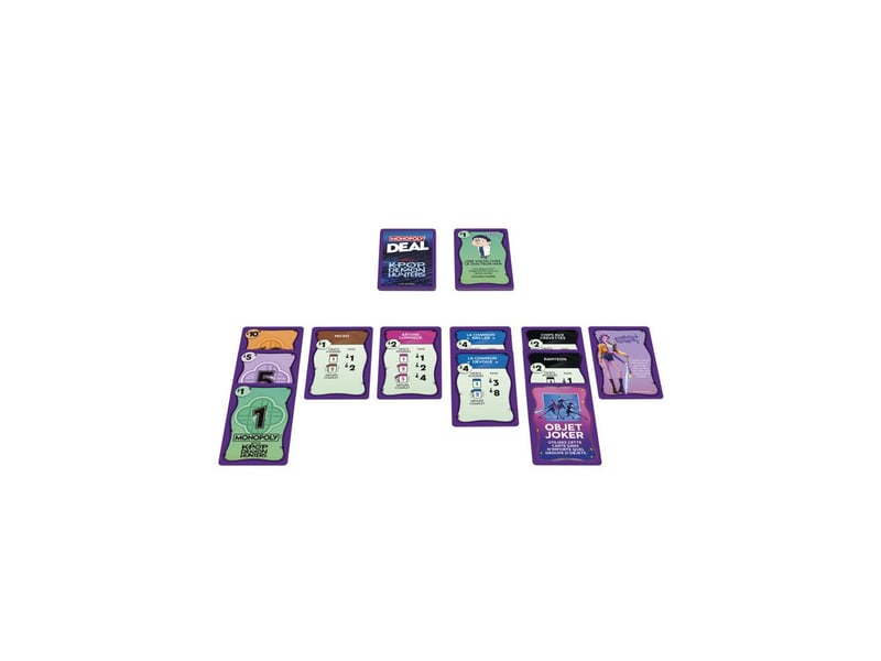  Jeu de cartes monoply deal kpop demon hunters 2 a 5 joueurs des 8 ans 15 min HASG4498EDF - Conforama C
