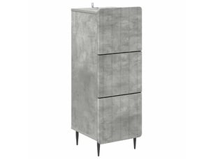 Armoire de rangement bureau, armoire à tiroirs 33 x 34.5 x 92 cm bois d'ingénierie shl6000