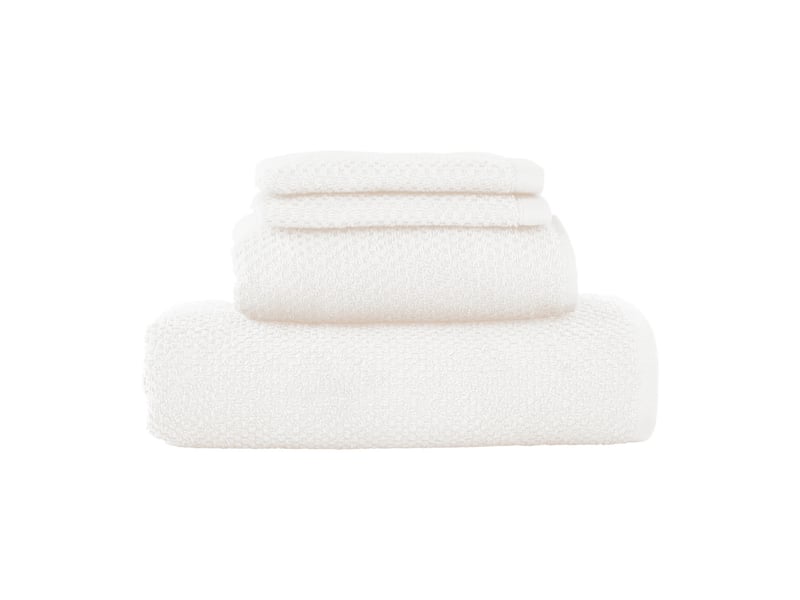  Lot 2 serviettes de bain et 2 gants de toilette  - Conforama A