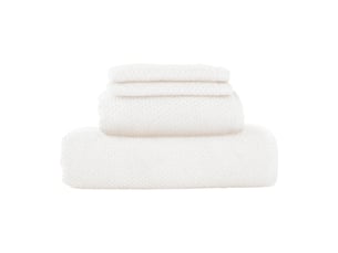 Lot 2 serviettes de bain et 2 gants de toilette