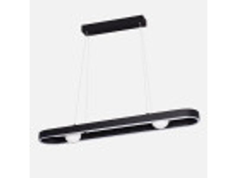  Fabrilamp fermoselle, suspension, moderne, led, 30 w, 2550 lm, 4000 k, noir, 50-150 x 87.5 x 15 cm 255192409 - Conforama B