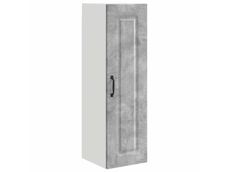  Meuble mural de cuisine | armoire de cuisine gris béton 30x31x100cm  - Conforama A