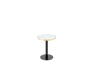 Table basse rond(e) coloris bicolore UVRION   - 60 cmx60 cm