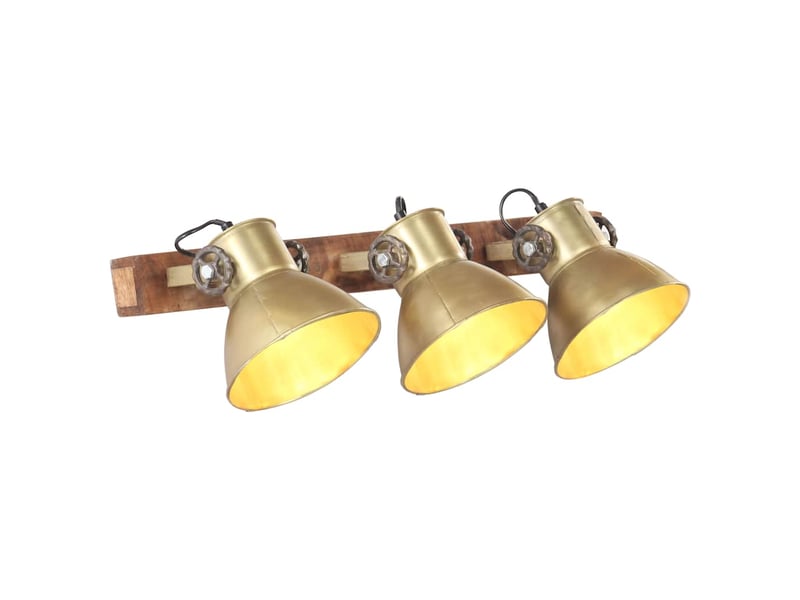  Lampe murale, applique murale industrielle laiton 65x25 cm e27  - Conforama B