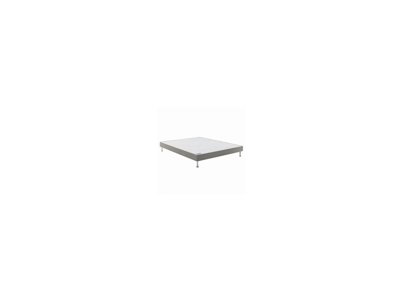  Sommier tapissier 2 places 2x80x200 cm naturel 14 cm lattes bois massif 7792352 - Conforama A
