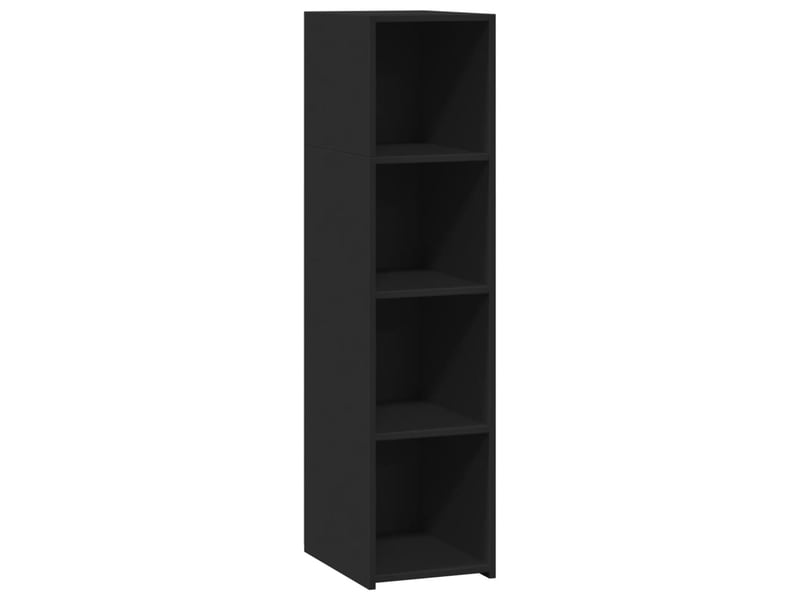  Buffet - bahut - meuble de rangement noir 30x41x124 cm bois d'ingénierie  - Conforama A