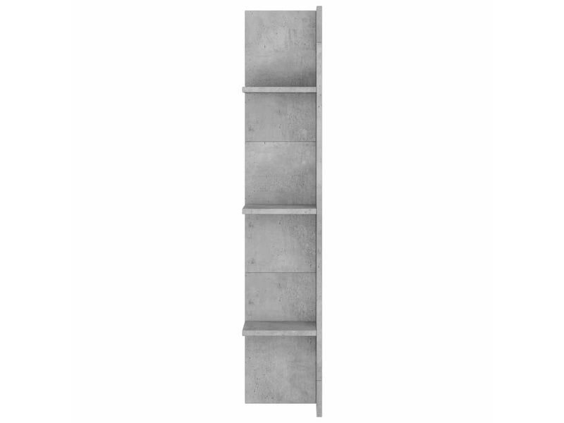  Meuble tv - banc tv - meuble de rangement gris béton 152x22x113 cm bois d'ingénierie  - Conforama E