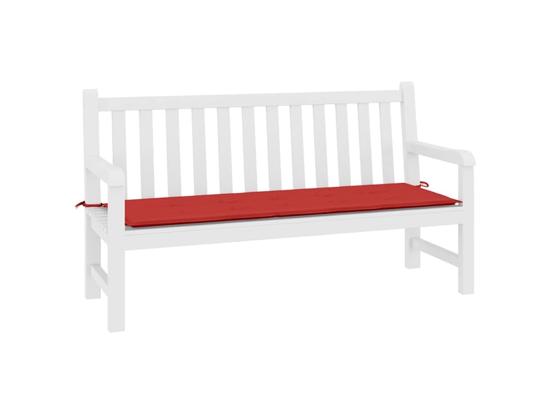  Coussin de banc de jardin, coussin d'assise rouge 200x50x3 cm tissu oxford cf52805  - Conforama C