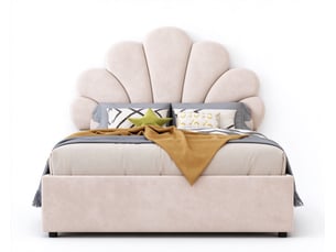 Lit coffre 90x200 cm Morn Vibe coloris beige