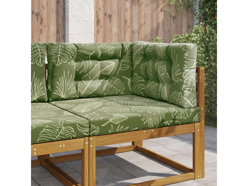  Coussin de canapé d'extérieur, coussin de chaise polyester modèle feuille cf54097  - Conforama B