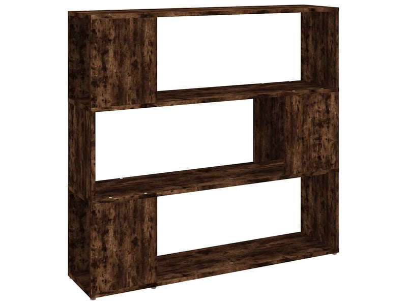  Bibliothèque chêne fumé 100x24x94 cm  - Conforama A