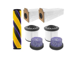 7pcs dust bag hepa filter roller brush replacement parts for dreame z40 station robotic vacuum cleaner accessories