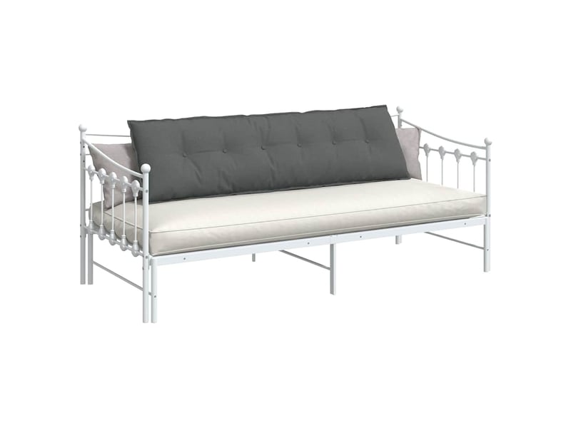  Coussin de dos, coussin de dossier gris foncé 180 x 19 x 50 cm tissu cf54707  - Conforama C