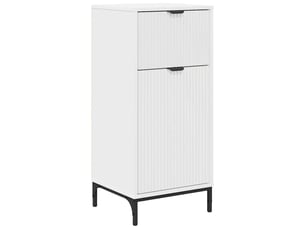 Cabinet de salle de bain, armoire salle de bain blanc 39,5 x 36 x 88 cm cf65239