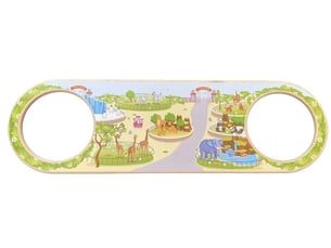 Balance play en bois - zoo