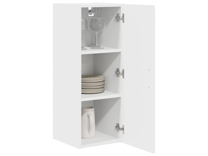  Meuble mural de cuisine | armoire de cuisine blanc 30x31x80cm  - Conforama C