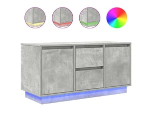 Meuble tv coloris gris 100 cm <strong></strong>  <strong></strong>