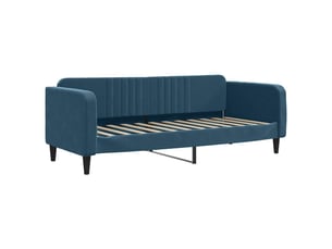 Lit simple 80x200 cm    coloris bleu