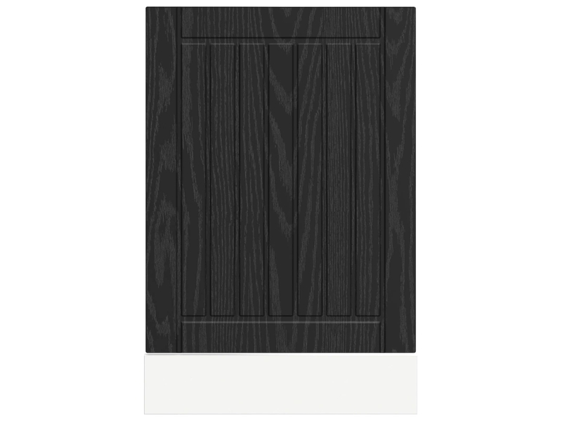  Panneau de lave-vaisselle chêne noir 45x1,5x57cm shl5298  - Conforama D