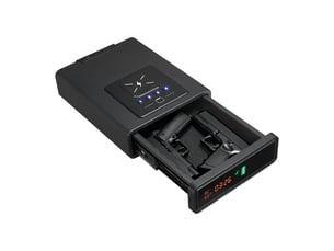 Vevor coffre-fort pour 2 pistolets accès par empreinte digitale clavier clés
