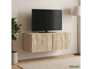 Meuble tv coloris marron 78.5 cm <strong></strong>  <strong></strong>