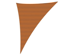 Voile d'ombre - voile d'ombrage - voile parasol 4 x 5 x 6,4 m 100 % polyester oxford triangulaire