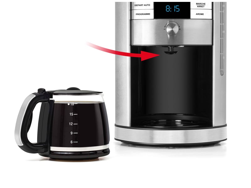  Cafetière filtre programmable  - Conforama L