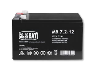 Batterie agm milly mally vrla 12 v 7,2 ah - mb 7.2-12