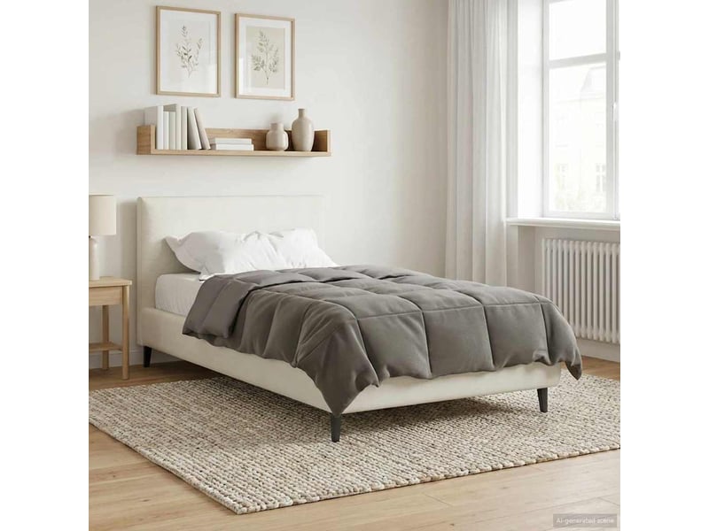  Duvet d'hiver - couette 140 x 220 cm hiver - couette microfibre (100% polyester)  - Conforama D