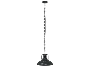 Lampe suspendue, suspension luminaire e27 noir ø 31 cm fer