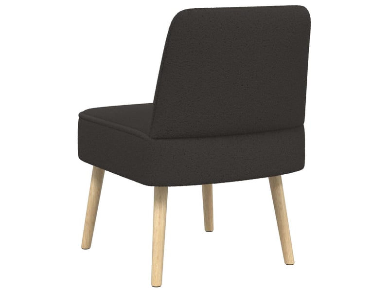 Vidaxl fauteuil à pantoufle noir - Conforama E