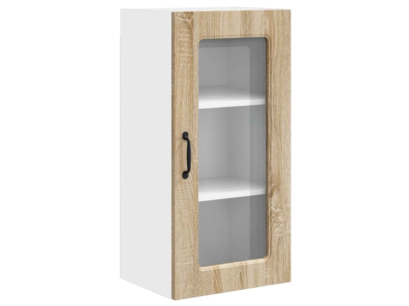 Meuble mural de cuisine | armoire de cuisine chêne sonoma 40x31x80cm shl8514  - Conforama A